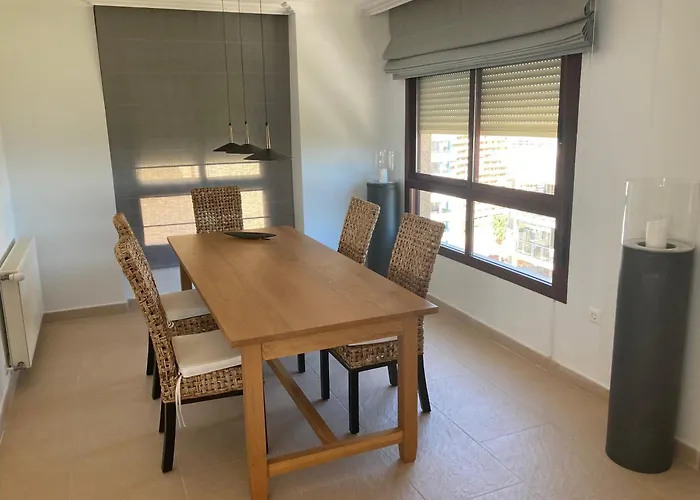 Atico Duplex Penthouse Rosa Marina Club Nautico Calpe Penon Sea View