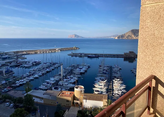 Atico Duplex Penthouse Rosa Marina Club Nautico Calpe Penon Sea View